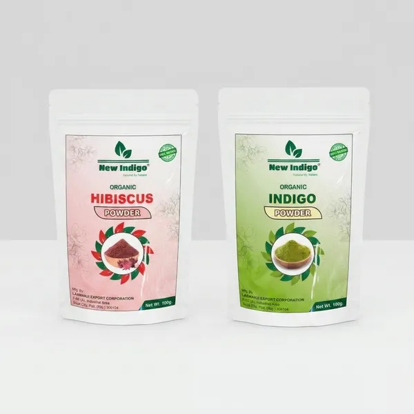 New_Indigo_Hibiscus_Flower_Hair_Care_Powder_And_Indigo_Leaf_Hair_Color_Powder_|_Pack_Of_2