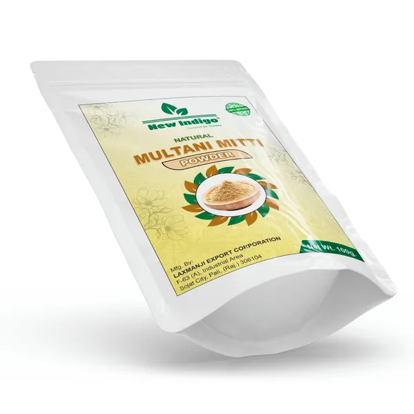 New_Indigo_Multani_Mitti_Fuller'S_Earth_Face_Pack_Powder