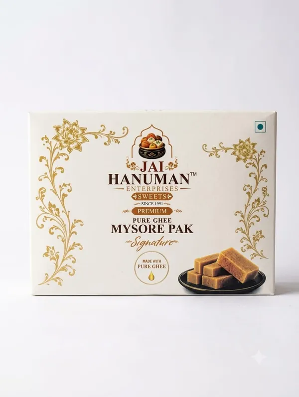 Mysore_Pak_Ghee_&_Gram_Flour_Indian_Sweet_Blocks