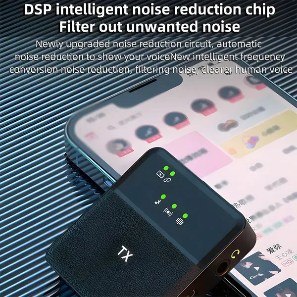 Sx9_Wireless_Noise_Reduction_Lavalier_Mic_For_Video_Recording