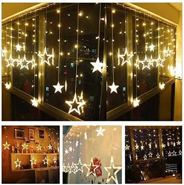 Star_Light_5+5_Curtain_Lights_with_Stars_Small_Stars_Lighting_Modes_USB_Powered_Indoor_Outdoor_Parties_Bedrooms_Party_Home_Home_Living_Room_Weddings_(Pack_of_1_Pcs)