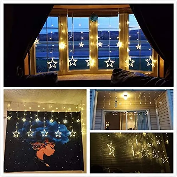 Star_Light_5+5_Curtain_Lights_with_Stars_Small_Stars_Lighting_Modes_USB_Powered_Indoor_Outdoor_Parties_Bedrooms_Party_Home_Home_Living_Room_Weddings_(Pack_of_1_Pcs)