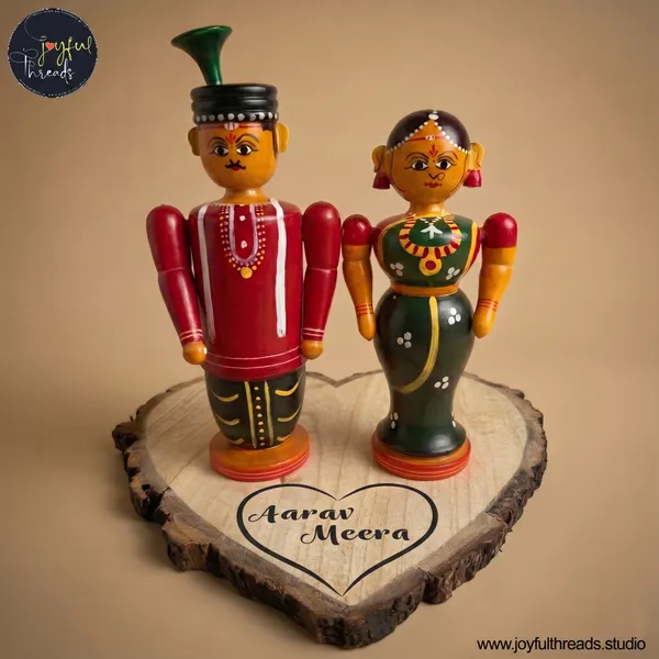 Bandhan_Couple_Dolls_Handcrafted_Customized