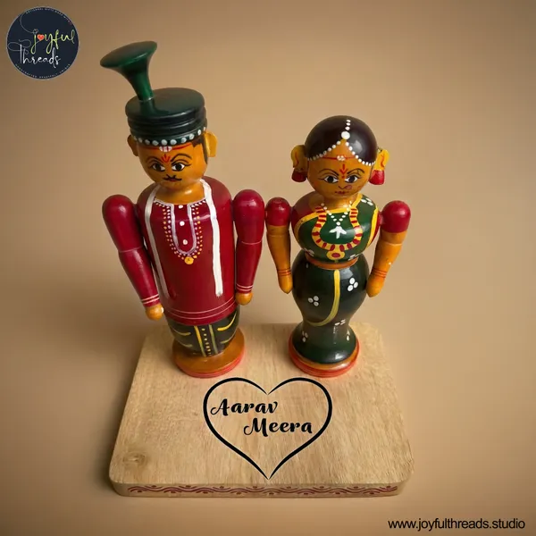 Bandhan_Couple_Dolls_Handcrafted_Customized