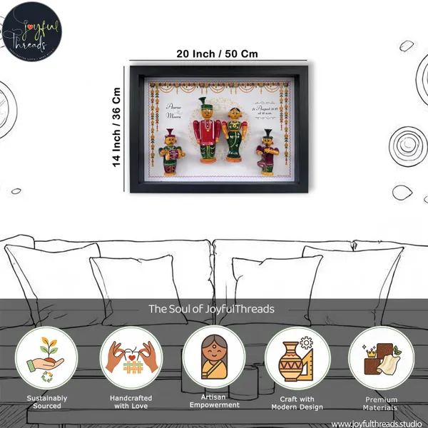Subha_Vivah_Handcrafted_Personalized_Wall_Frame_With_Wedding_Dolls_19x13_Inch