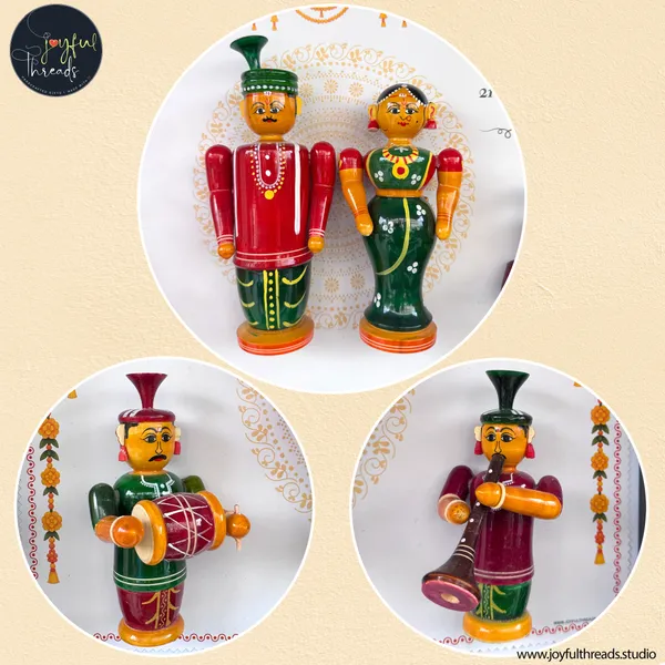 Subha_Vivah_Handcrafted_Personalized_Wall_Frame_With_Wedding_Dolls_19x13_Inch