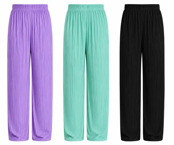 Multicolor_Polyester_Pleated_Wide_Leg_Palazzo_Pants_For_Women_Pack_Of_3