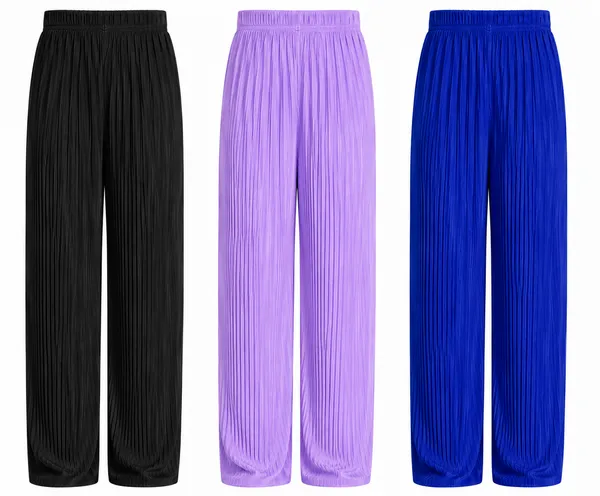 Multicolor_Polyester_Pleated_Wide_Leg_Palazzo_Trousers_For_Women_Pack_Of_3
