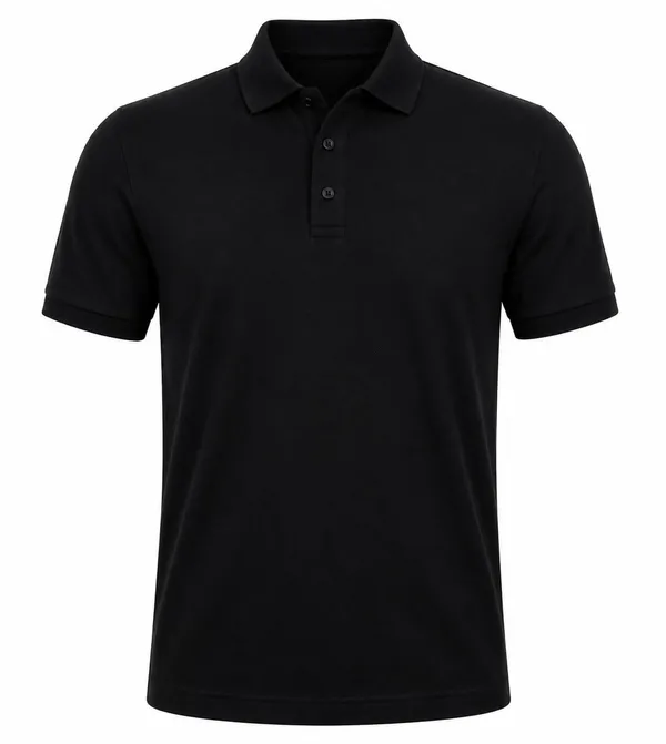 Black_Cotton_Polo_T_Shirt_for_Men