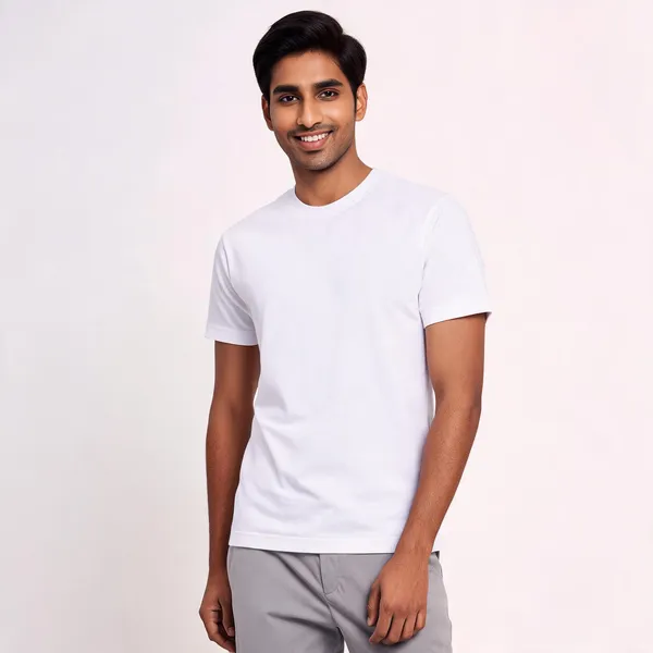 Red_And_White_Crew_Neck_T_Shirt_Duo