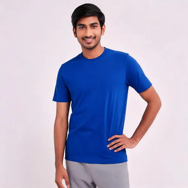 Royal_Blue_Round_Neck_Half_Sleeve_T_Shirt_for_Men
