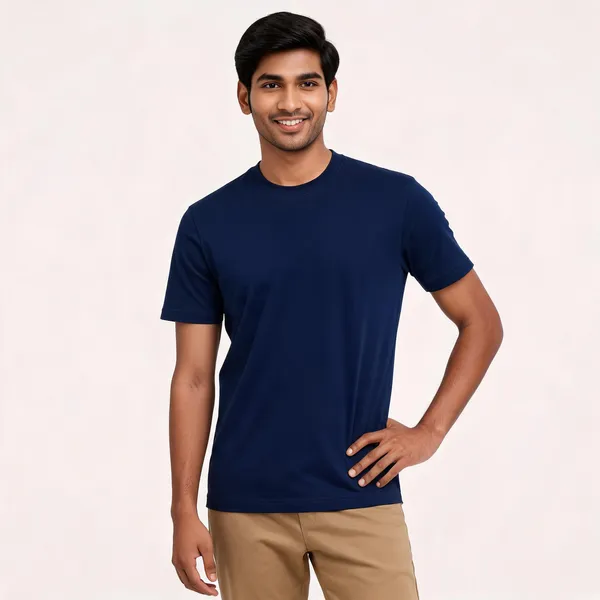 Navy_Blue_Round_Neck_Half_Sleeve_T_Shirt_for_Men