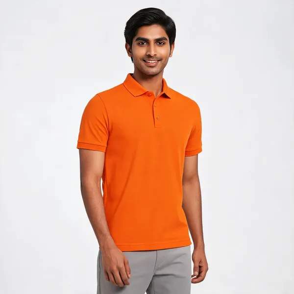 Orange_Cotton_Polo_T_Shirt_for_Men