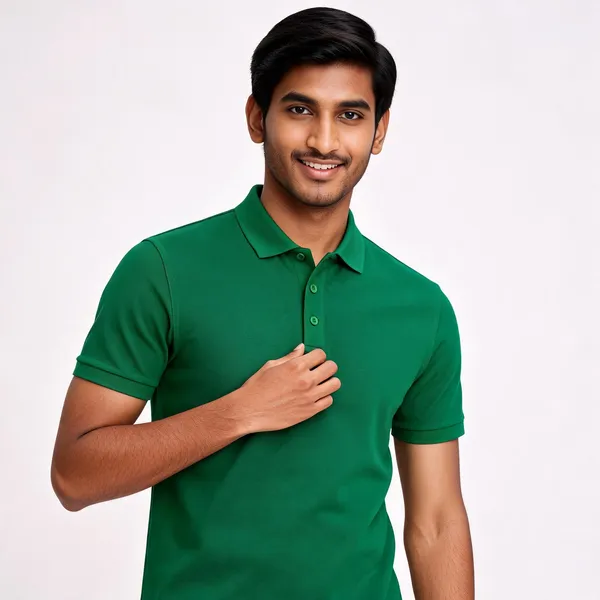 Green_Cotton_Classic_Collar_Polo_T_Shirt_for_Men