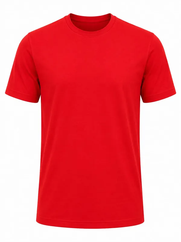 Red_Cotton_Crew_Neck_T_Shirt_for_Men