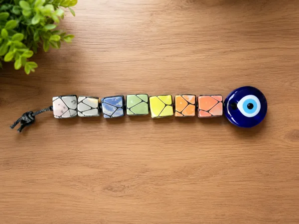 7_Chakra_Raw_Stone_Hanging_with_Evil_Eye_–_Vastu_&_Feng_Shui_Crystal_Decor_for_Car_Rearview_Mirror,_Home_Door_&_Wall