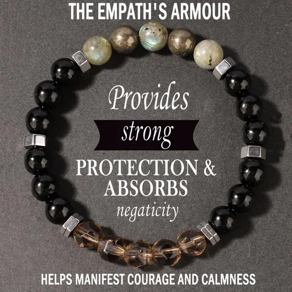 Protection_&_Business_Bracelet_|_Natural_Black_Agate,_Pyrite,_Labradorite,_and_cut-face_Smoky_Quartz_Beads_|_Unisex