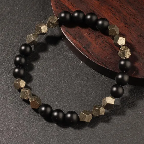 Agate_&_Pyrite_Bracelet_–_Natural_Crystal_Bracelet_for_Protection,_Grounding,_Abundance_&_Positive_Energy