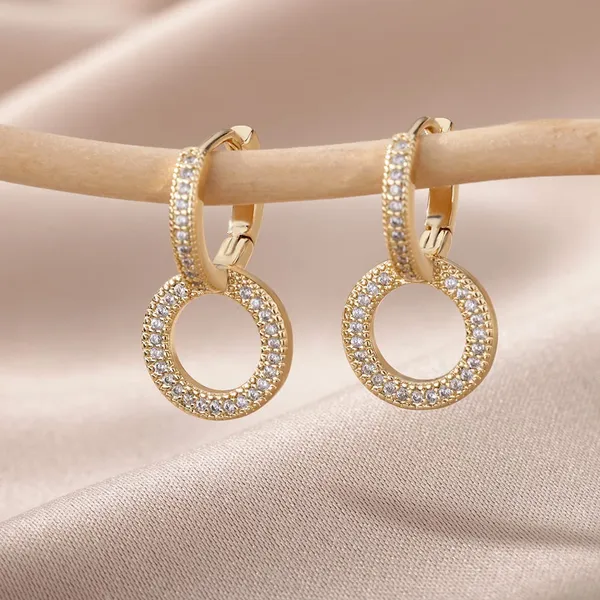 18K_Gold_Plated_Circle_Drop_Earrings_For_a_Pretty_Women
