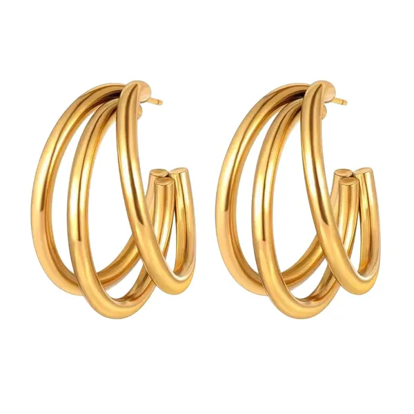 18k_Gold_Plated_Stainless_Steel_Hoop_Earrings