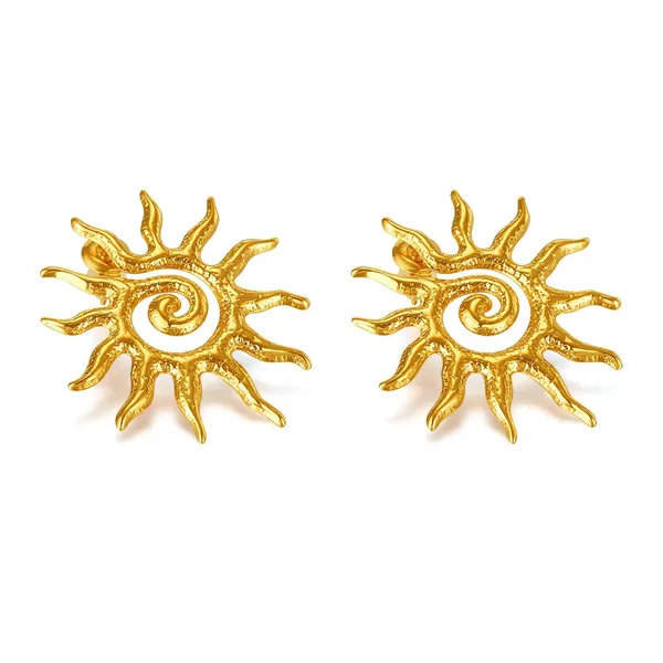 18K_Gold_Plated_Sun_Stud_Earrings_feature_an_artistic_sun-inspired_design_-_Ritambharaa