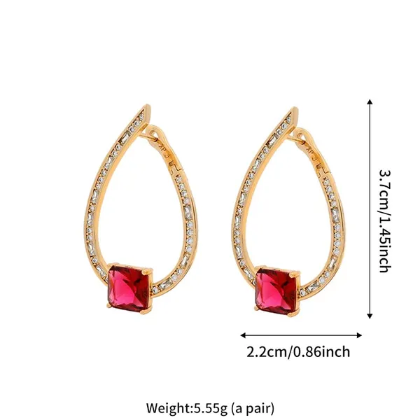 Geometric_Drop_Earrings_For_Women_|_18K_Gold_Plated_for_Your_Special_Day