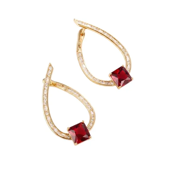 Geometric_Drop_Earrings_For_Women_|_18K_Gold_Plated_for_Your_Special_Day