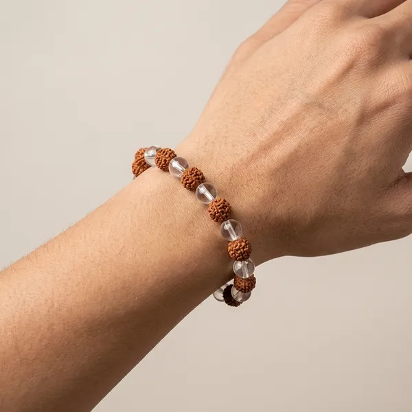 Clear_Quartz_with_Rudraksha_Bracelet_|_Natural_Rudraksha_&_Clear_Quartz_Crystal_Bracelet_for_Clarity,_Focus,_Spiritual_Growth_&_Positive_Energy_|_Unisex_|_AAA_Quality_and_Certifide