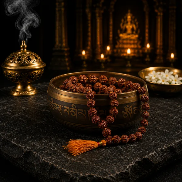 5_Mukhi_Rudraksha_Mala_(108+1_7-8mm_Beads)_For_Japa,_Meditation,_Mantra_Chanting,_and_daily_sadhana_|_Certified_Natural_Rudraksha