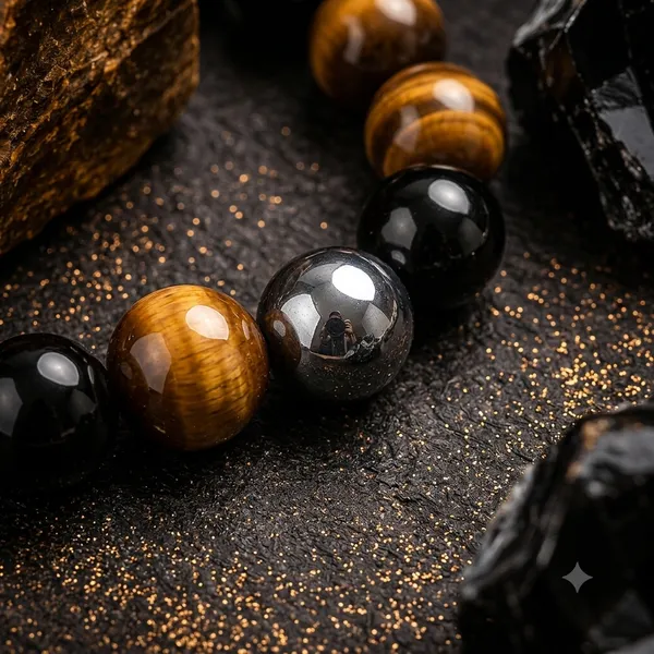 Triple_Protection_Bracelet_|_Black_Obsidian,_Hematite_&_Tiger_Eye_|_Grounding_&_Positive_Energy_|_Certified_Crystal_Bracelet