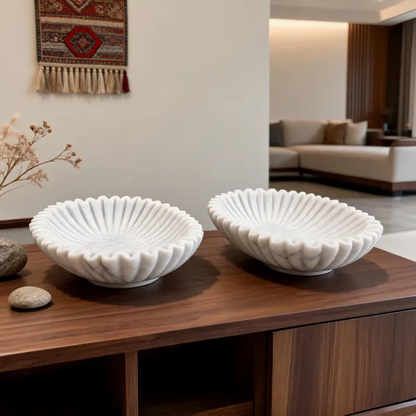 Marble_Decorative_Scalloped_Fluted_Decorative_Bowl