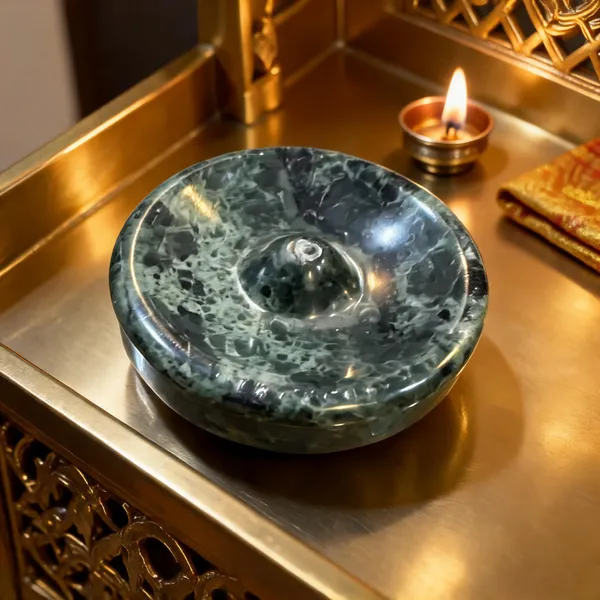 Green_Marble_Round_Agarbatti_Stand