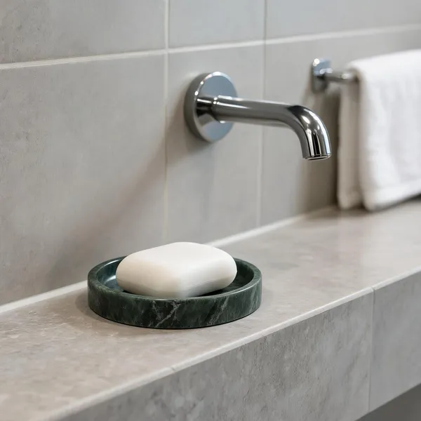 Green_Marble_Round_Soap_Dish
