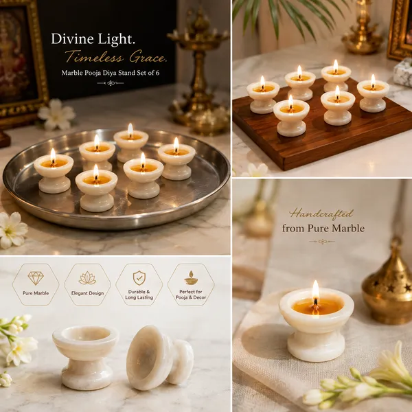 Marble_Pooja_Diya_Stand_Set_Of_6