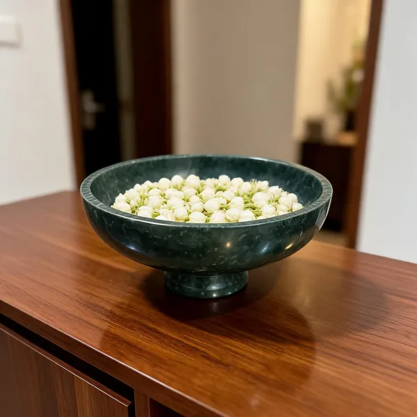 Green_Marble_Organic_Vein_Pedestal_Bowl