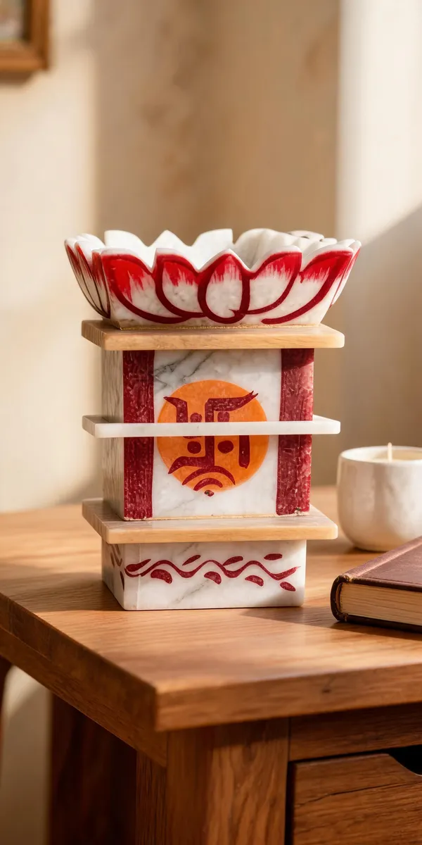 Marble_Tulsi_Planter