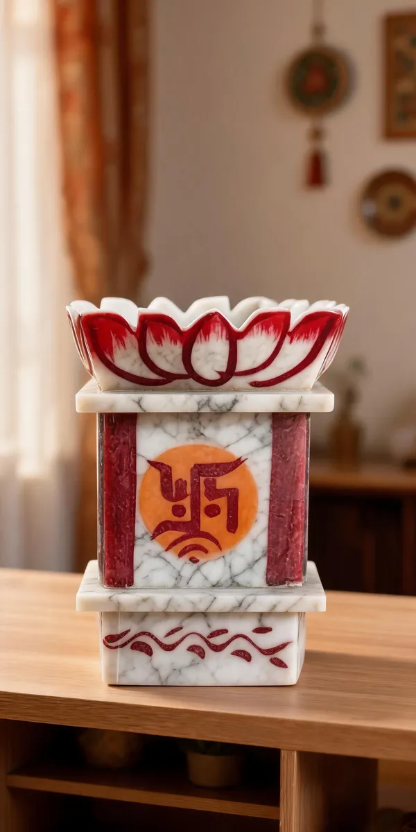 Marble_Tulsi_Planter
