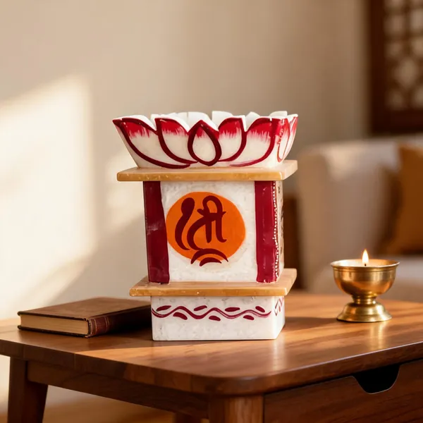 Marble_Tulsi_Planter
