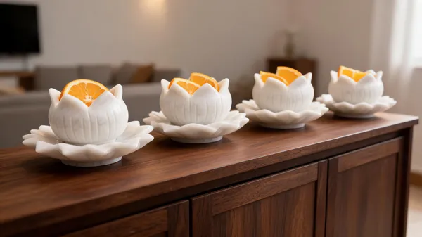 Marble_Pooja_Lotus_Petal_Carved_Decorative_Bowl_Set