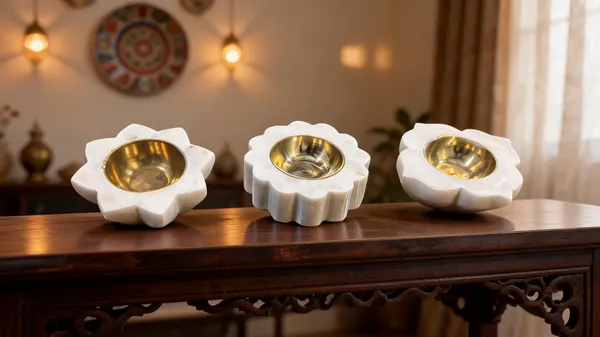 Marble_Festive_Flower_Shaped_Diya_Candle_Holder