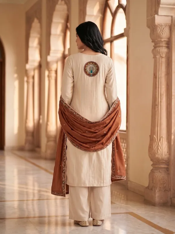 Elegant_Roman_Silk_Anarkali_Kurti_Set_With_Embroidery_Plazo_Dupatta
