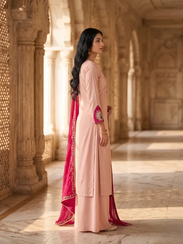 Premium_Roman_Silk_Anarkali_Suit_Set_With_Handwork_And_Dupatta