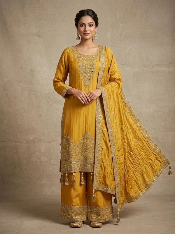 Elegant_Tissue_Kurti_Palazzo_Dupatta_Set