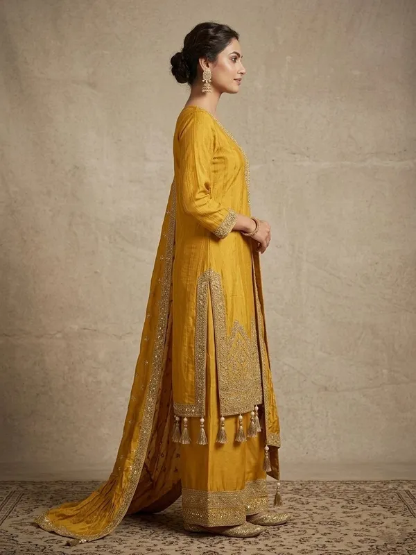 Elegant_Tissue_Kurti_Palazzo_Dupatta_Set