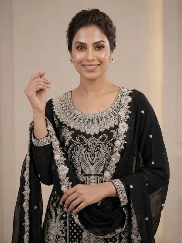Women_Organza_Sharara_Set_Sequence_Work
