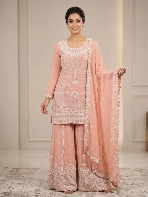 Elegant_Organza_Sharara_Set_Bead_Work