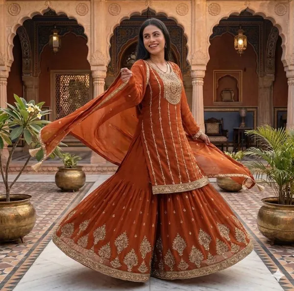 Party_Wear_Pure_Chinon_Sharara_Set