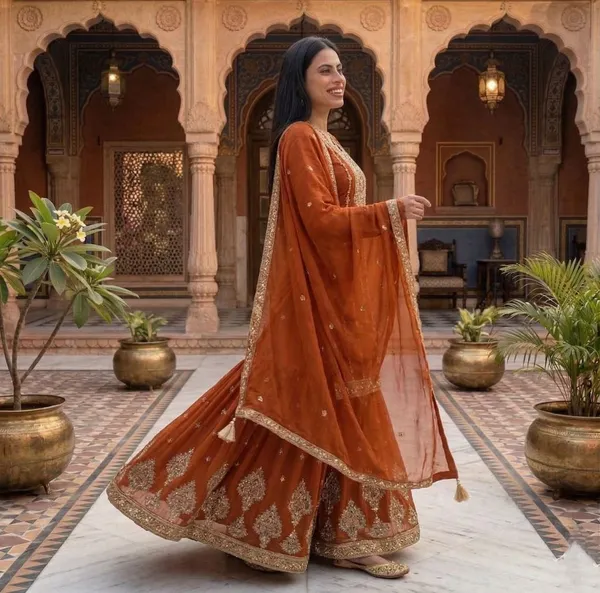 Party_Wear_Pure_Chinon_Sharara_Set