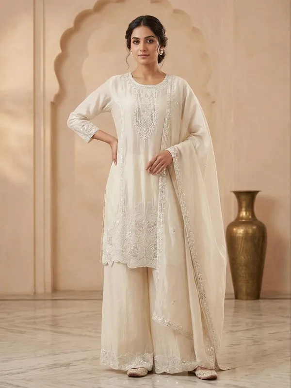 Trendy_Women_Chinnon_Suit_Set_With_Dupatta__Ethnic_Party_Wear