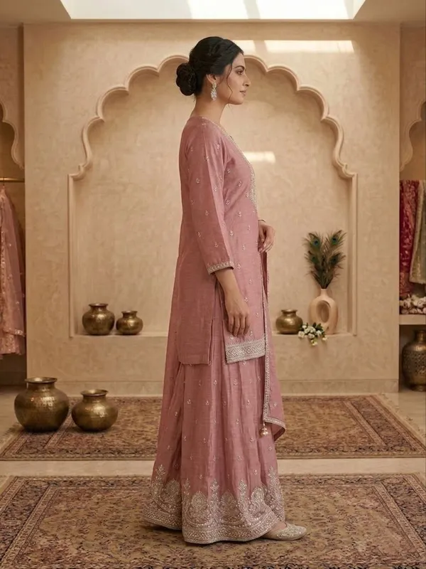 Elegant_Chignon_Suit_Set_With_Dupatta_For_Women